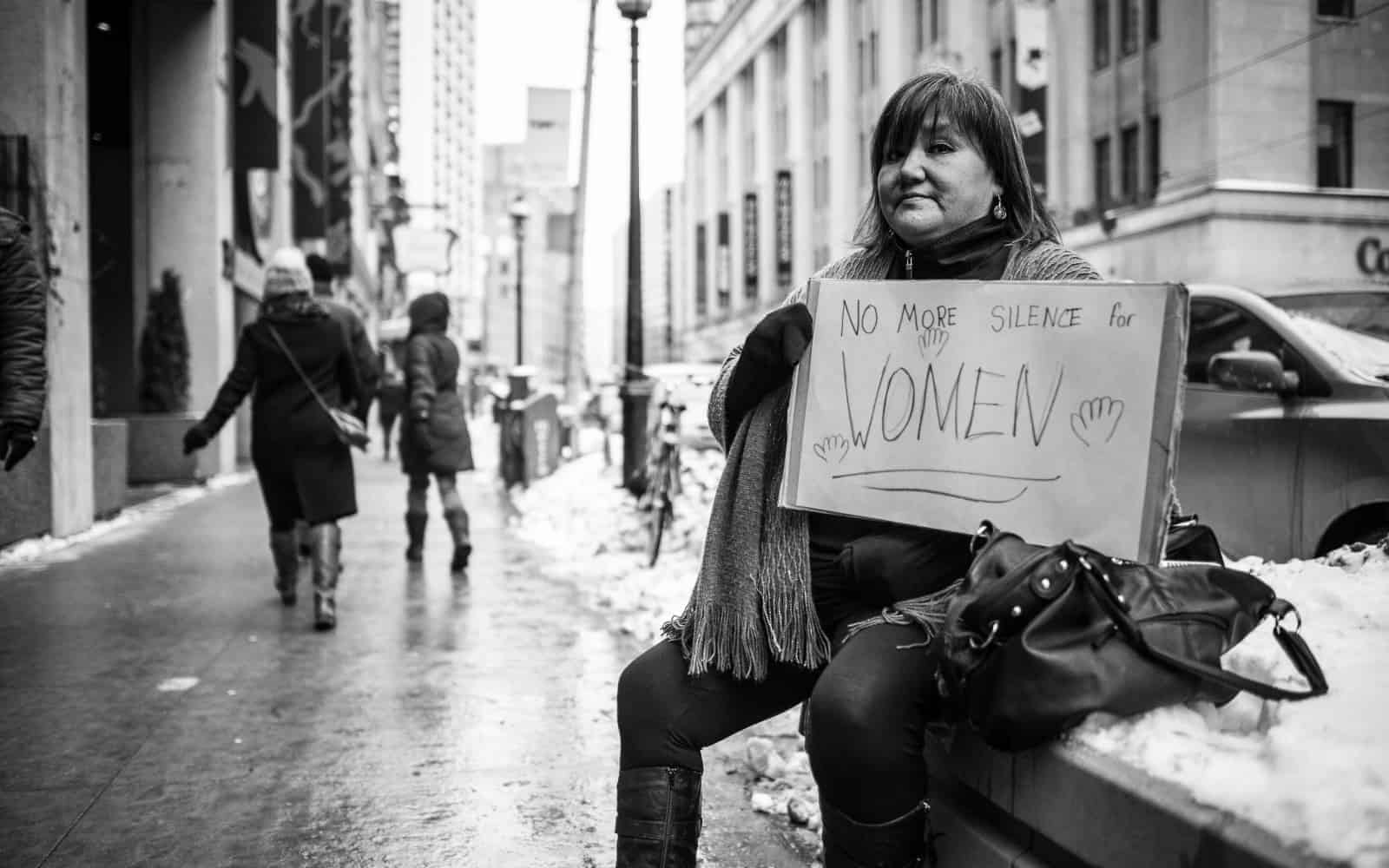 Stan Williams Image: No More Silence for Women