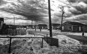 Stan Williams Image: Playing in the streets in winter