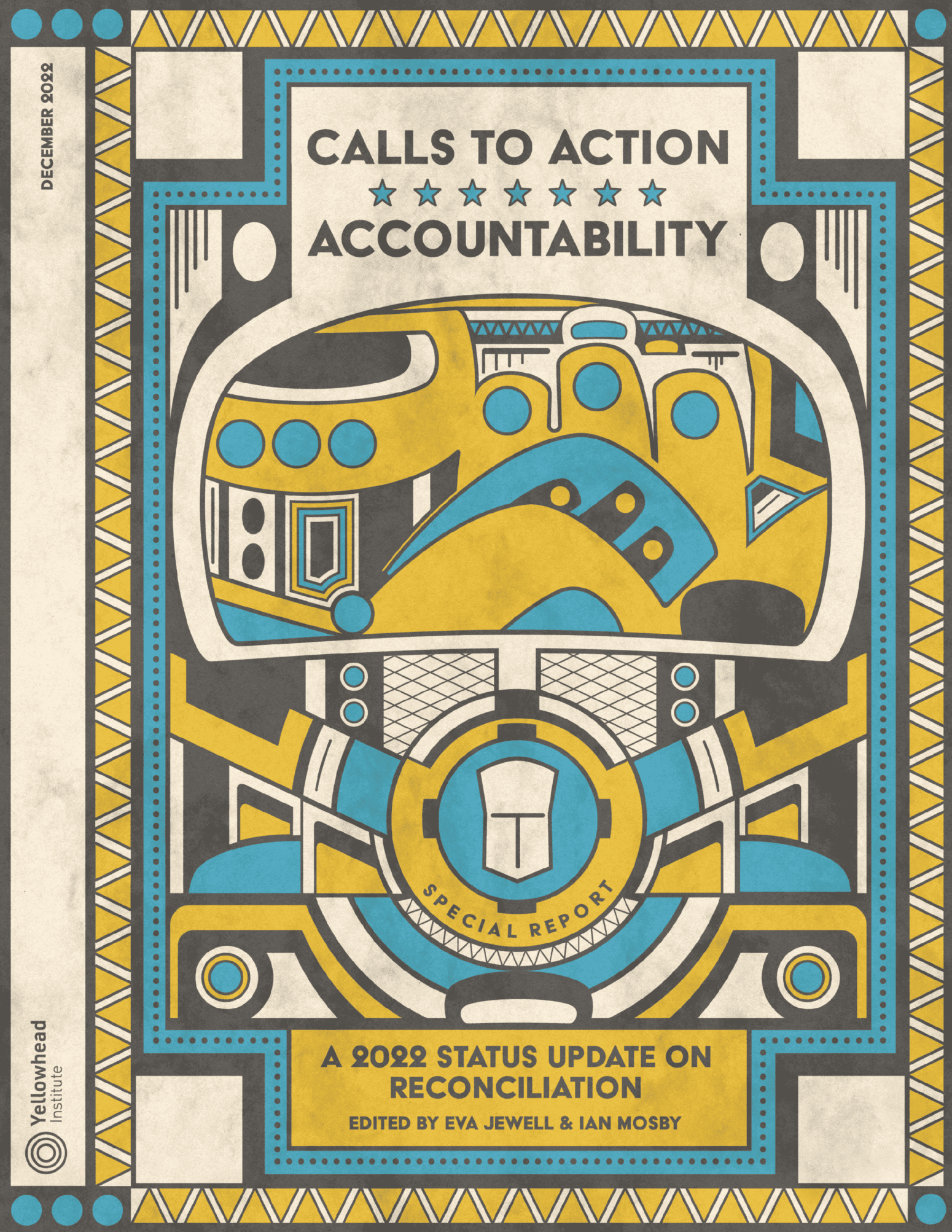 TRC Report 2022 Cover by Sonny Assu